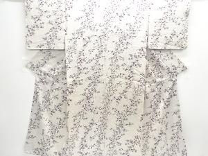 万寿菊模様小紋着物